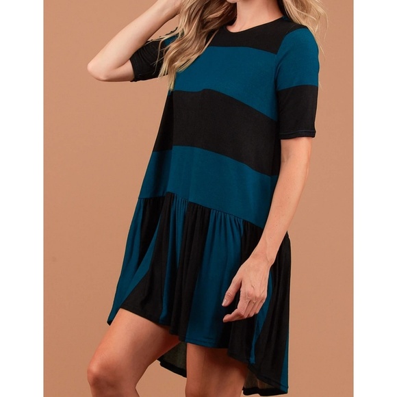 [Gypsy Magic] Stripe Hi-Lo Tunic - Picture 3 of 4